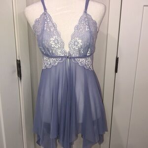 Avidlove| Lingerie| Women’s| Size L| light purple|. Adjustable straps, Romantic